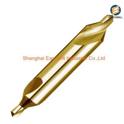 DIN333 Type a Tin Coated HSS Cobalt Center Drill Bit for Center Drilling (SED-CDA)