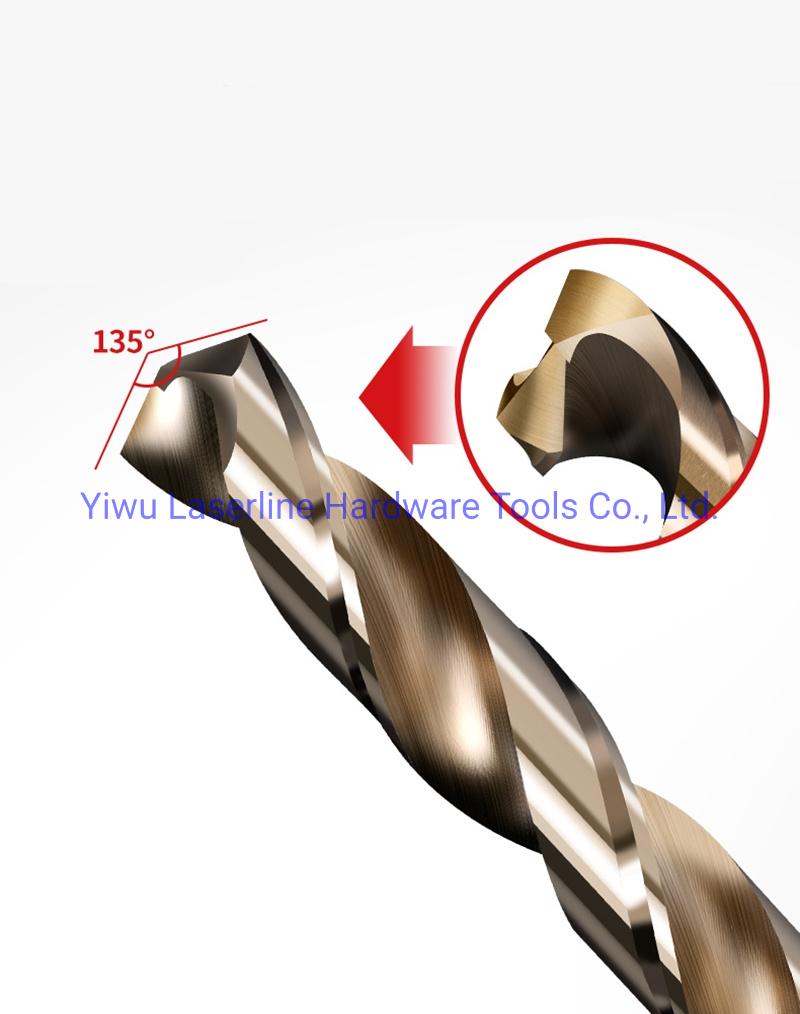 HSS M35 DIN 338 Fully Ground Straight Shank Twist Drill Bit