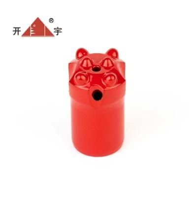 34mm Diameter Tapered 7 11 12 Degree 6 Buttons Chinese Factory Button Bits for Rock Drilling