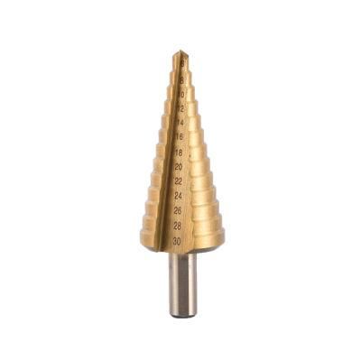 High Quality Single M35 Straight Flute Step Drill for Steel