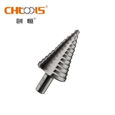 HSS Step Drill Bit with Straight Flute