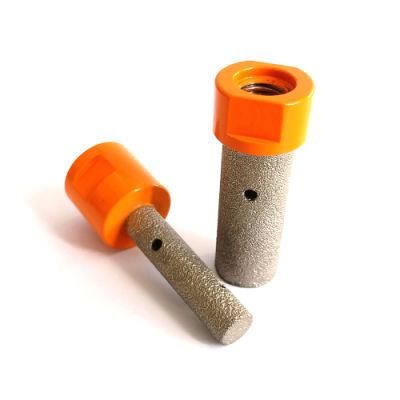 M14 Thread Vacuum Brazed Diamond Finger Bits for Tile Porcelain Hard Ceramic