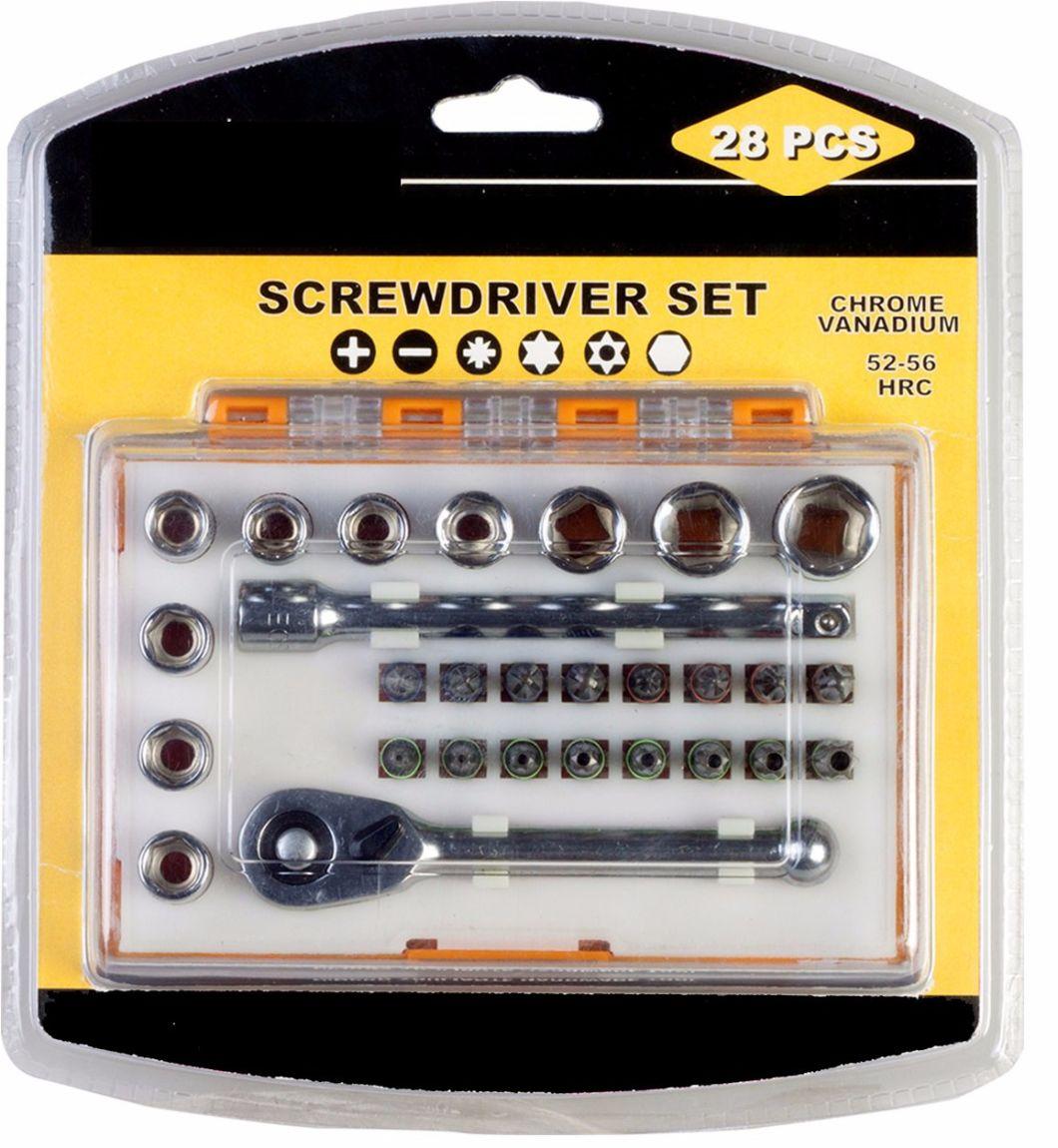 28PCS Holder and Driver Bit Set for Screw