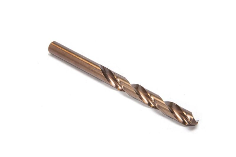DIN338 Fully Ground HSS Gold Ferrous Oxide Twist Drill Bit for Metal Drilling