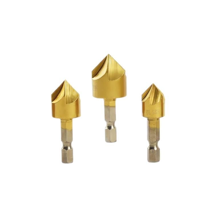 HSS Cobalt Chamfer Drill Bits for Metal Drilling Deburring