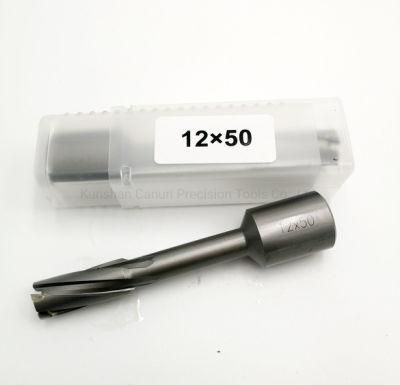 Tct Magnetic Drill Annular Cutter 12mm Depth with Weldon Shank