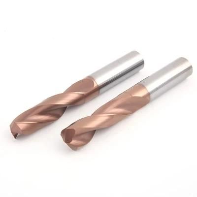 CNC Tools HRC55 Uncoated Solid Carbide Twist Drill Bits