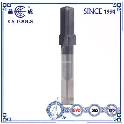 Coated Altin Solid Carbide Straight Flute Step Drill Bit with Inner Colding Hole