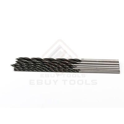 Brad Point Wood Drill 300mm High-Carbon Steel Wood Drill Bit Set Three Point Woodworking Drill