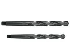 HSS Taper Shank Twist Drills Milled Black Finish