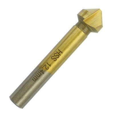 HSS Long Countersink Bit with Tin-Coated