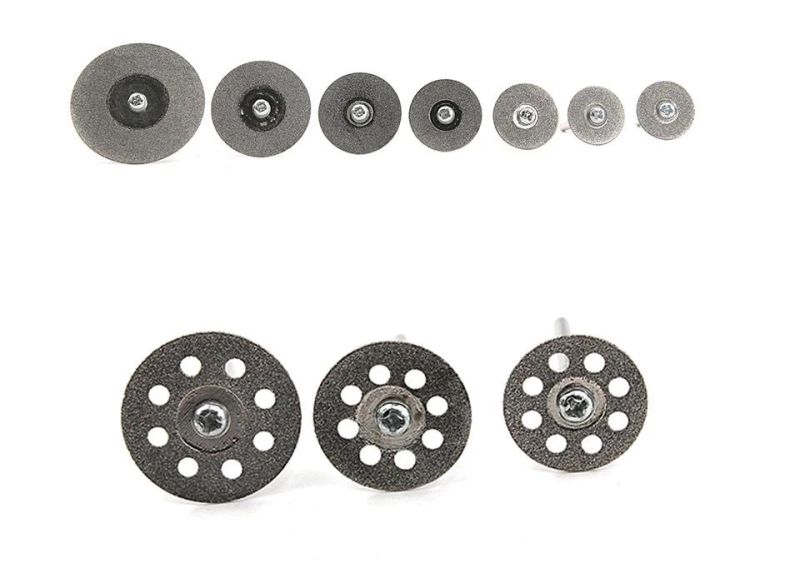 Z-Lion 10PCS Grinding Wheel Mandrel Tool Diamond Drill Bit for Gems/Jade/Iron/Glass Drilling