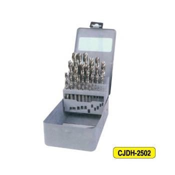 25 Pieces HSS Twist Drill Bit Set