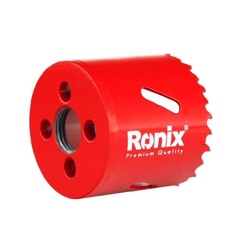 Ronix Rh-5200 Professional Customized Diamond Carbide Metal Cutter Tct Tile Drill Bit Kit 12 PCS Hole Saw Set for Drill Machine