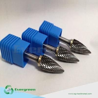 Hot Sale Tungsten Carbide Rotary Burrs with Silver Brazing