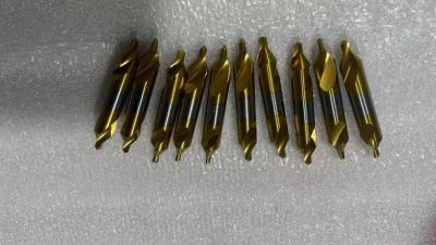Overall Grinding High Speed Steel Titanium Coating Center Drills Chamfering Dril Positioning Drill Bit -Type a