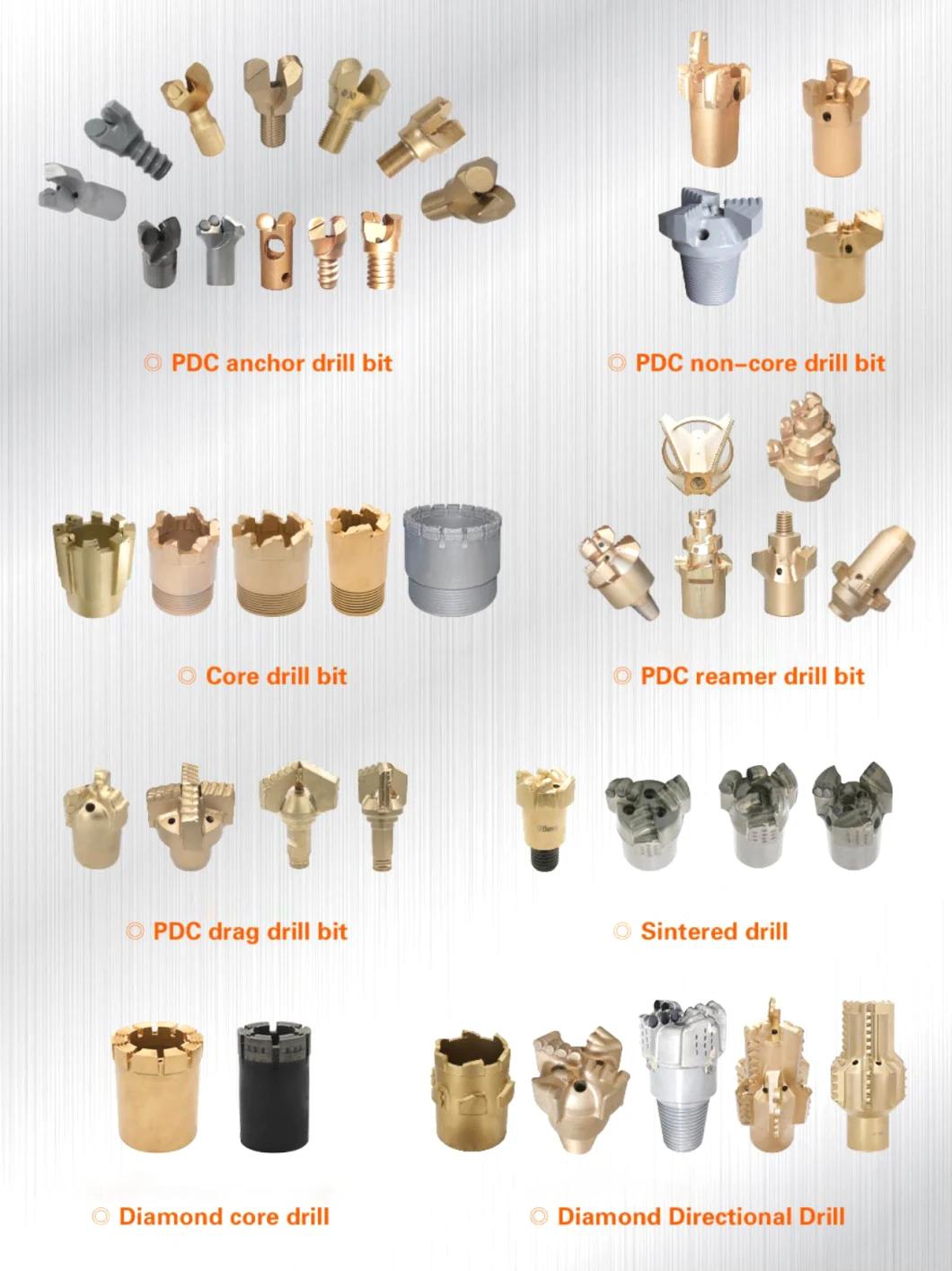 Diamond PDC Core Drill Bits for Water Well Drilling/PDC Drill Bit/Drill Bit Manufacturer