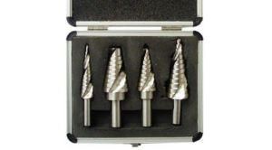Wood Drills Bits Factory Power Tools 4PCS Spiral Grooved Step Twist Drill Bit