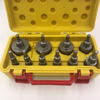 Bestwin 10PCS Set Core Drill Hole Saw T. C. T Drill Bits