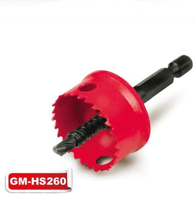 Hex Shank Bi-Metal Hole Saw (GM-HS260)