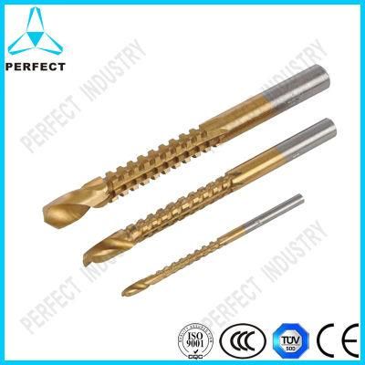 HSS Fully Ground Saw Drill Bit with Titanium Coating