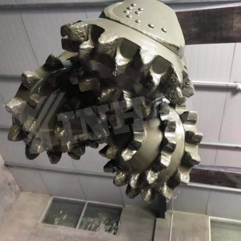 API Milled/Steel Tooth Tri-Cone Drill Bit 17 1/2 Inch IADC117/215