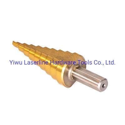 HSS Drill Bits 3PCS Straight Flute Cone Titanium Drill Bit