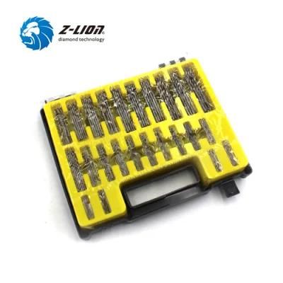 Z-Lion 150PCS 0.4-3.2mm Mini Quick Small Drilling Twist Drill Bit