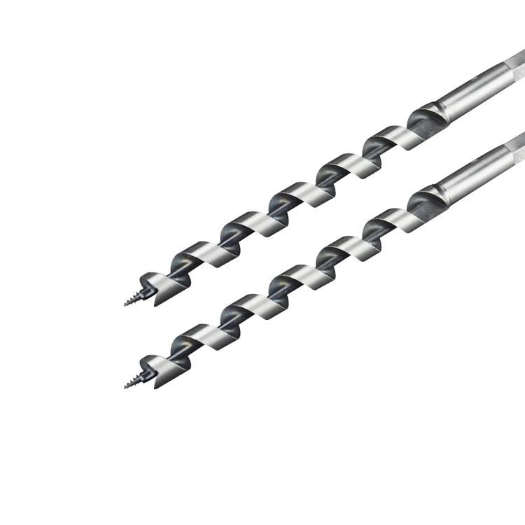 Auger Drill Bits with Single Flute Woodworking Drilling Tools