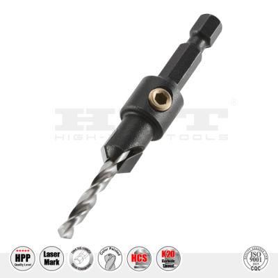 Supreme Quality Tct Countersink DIN6.35e Shank Quick Change for Wood Hole Chamfering Work