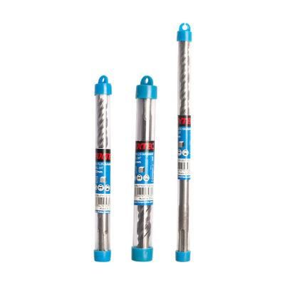 Fixtec Power Tool Accessories 4mm 5mm 6mm 8mm 10mm Working Length 50mm SDS-Plus Rotary Hammer Drill Bit Set