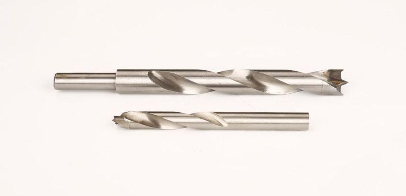 High Speed Steel Three Point Brad Wood Drill Bits