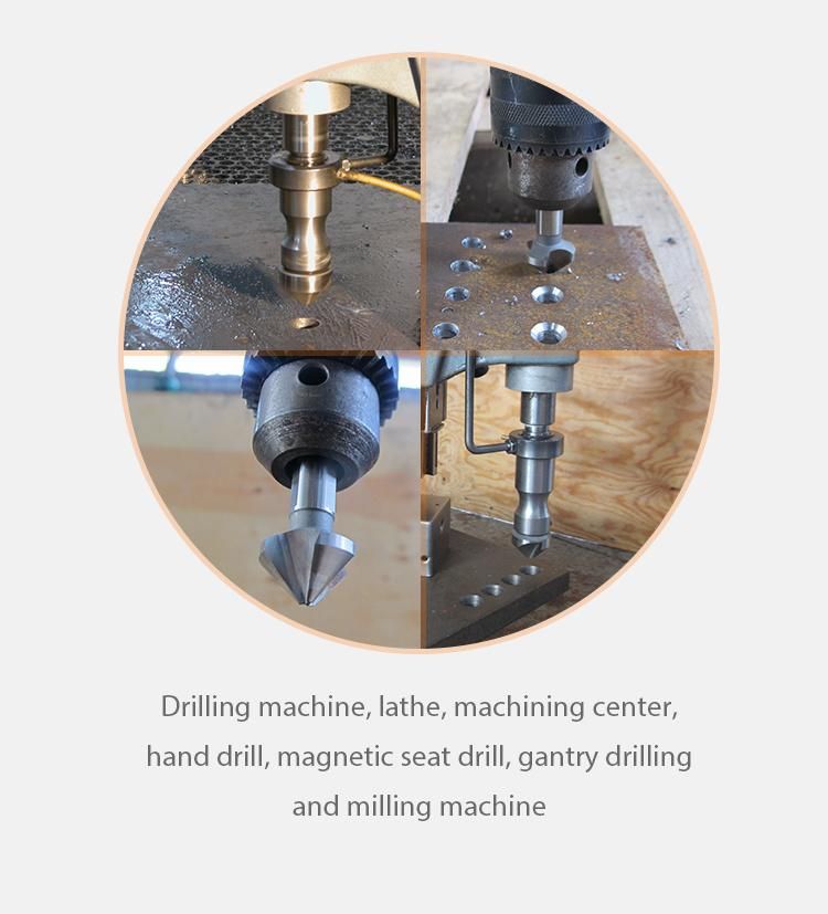 Chinese Factory HSS Countersink Drill for Sheet Metal Drilling