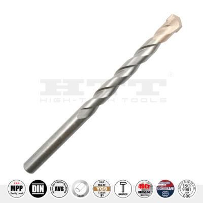 Pgm Premium Quality Tct Concrete&Masonry Drill Bit L Flute Cylindrical Shank for Various Concrete Brick Cement Drilling