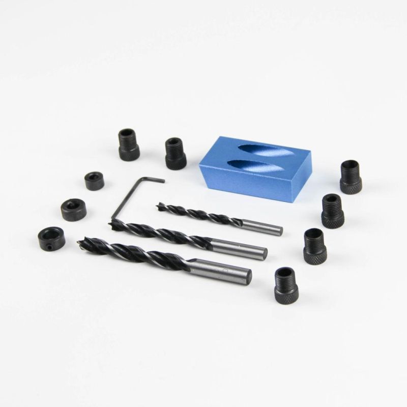 Inclined Hole Drill Bits in Plastic Box