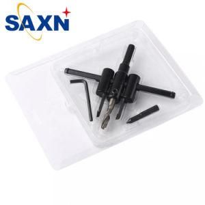 Plane Type Adjustable Circular Cutter with Auger Drill Bits