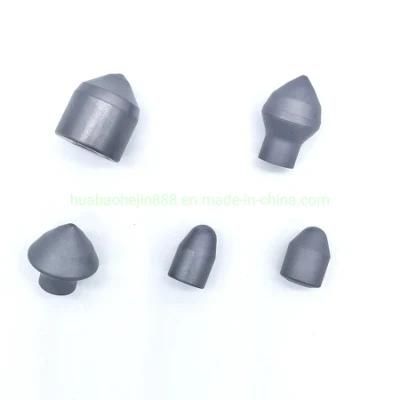 China Manufacturer Tungsten Carbide Tapered Buttons for Mining Bit