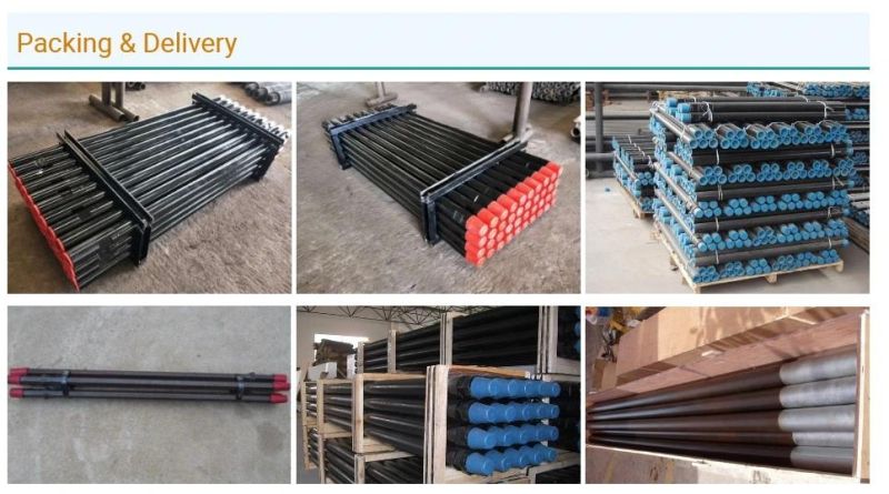 89mm O. D 1m 2m 3m 4m 5m 6m 9m Water Well Drill Pipe