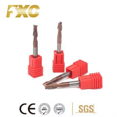 High Hardness 2 Flutes HRC55 Carbide Square End Mill