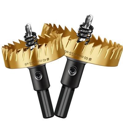 HSS Hole Saw Set Metal Wood Drilling Hole Cut Tool