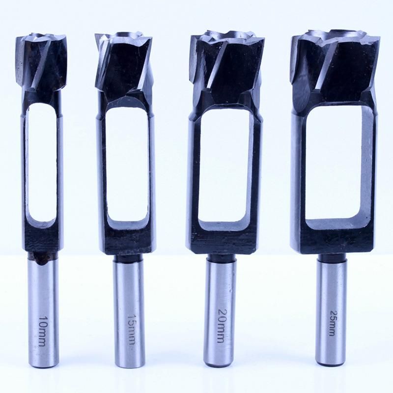 High Carbon Steel 13mm Shank Tenon Dowel Plug Cutter Set for Making Wood Plug