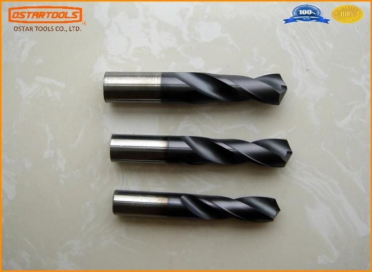 Solid Carbide Twist Drills with Tct Tips for Metal Drilling