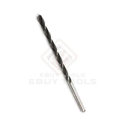Extremely Sharp Brad Point Drill Bit Used for Through-Holes and Pocket Holes