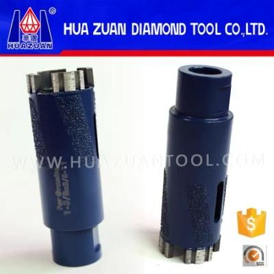 35mm (1-3/8&quot;X5/8-11&quot;) Vacuum Brazed Diamond Core Bits Drill Stone