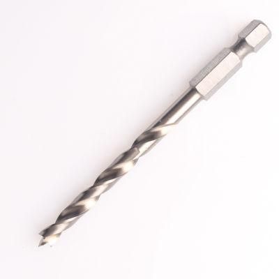 Hex Shank Brad Point Drill Bits