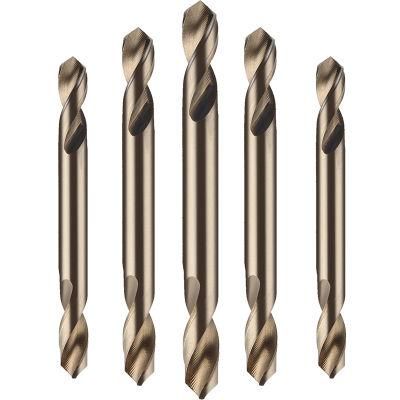 HSS Double Ends Drills Amber Surface Finish 135 Split Double Ends HSS Drill HSS Twist Drill Bit (SED-HDEA)