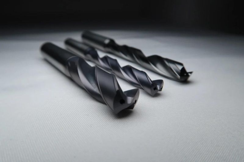 CNC Tools HRC55 Uncoated Solid Carbide Twist Drill Bits