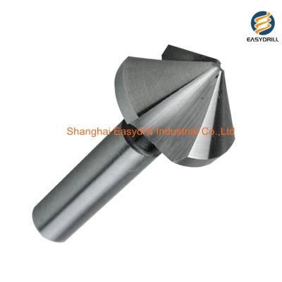 DIN335c Cylindrical Shank 120 Degree 3 Flutes HSS Countersink Chamfer Drill Bit for Metal Deburring (SED-CS3F-120)