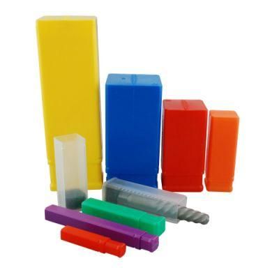 Clear Plastic Drill Bits Set Retractable Telescope Packaging Box