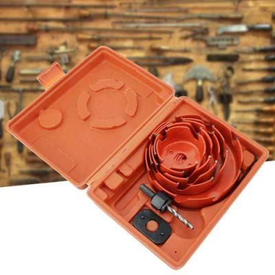 8PCS Alloy Wood Work Hole Saw with Woodworking Hole Opener